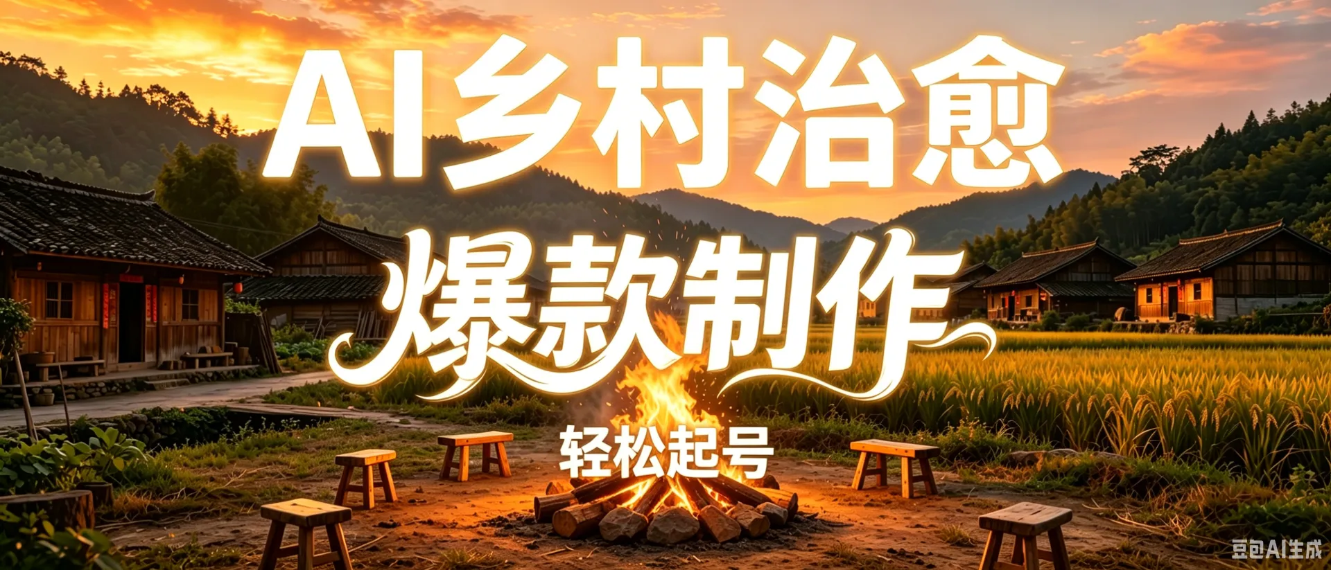 热门风景治愈类 AI 短片教程，深耕内容创作，新手顺利启动账号